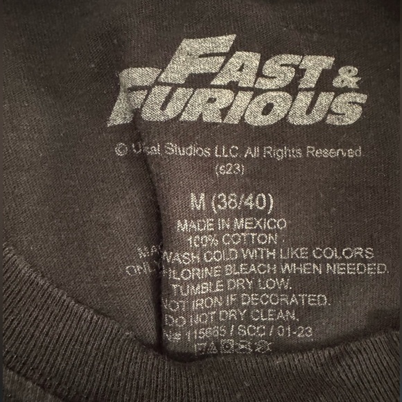 Fast & Furious Graphic T-Shirt - Picture 2 of 2